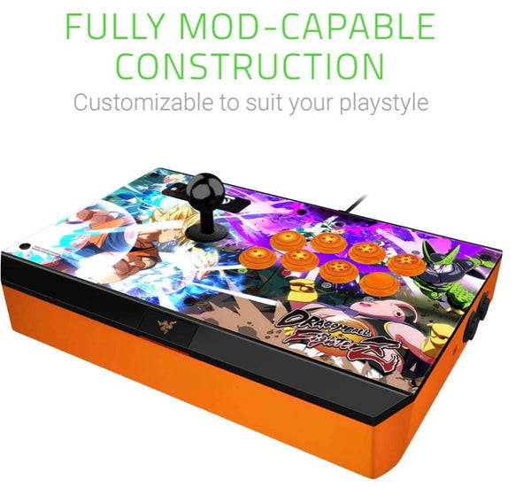 Razer Atrox Dragon Ball Fighter Z: Fully Mod-Capable - Sanwa Joystick and Buttons - Internal Storage Compartment - Tournament Arcade Stick for Xbox One