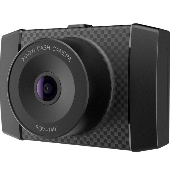 YI 2.7K Ultra Dash Cam with 2.7" LCD Screen, 140° Wide Angle Lens, Mobile APP, Dual-Core Processor, Voice Control, MEMS 3-axis G-Sensor, and Night Vision (Micro SD Card and Car Charger Included)