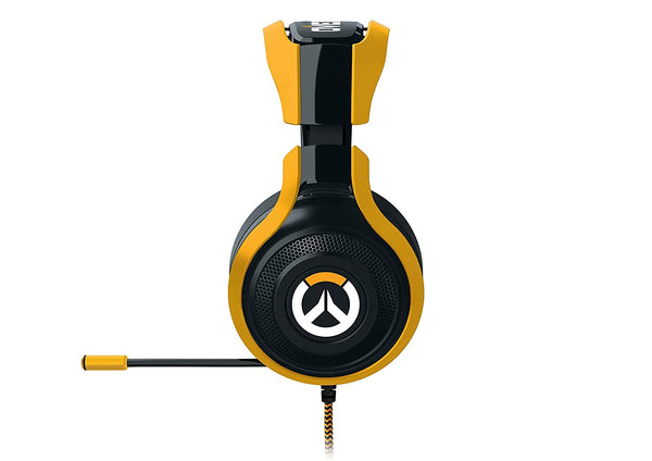 Razer Overwatch ManO'War Tournament Edition: In-Line Audio Control - Unidirectional Retractable Mic - Rotating Ear Cups - Gaming Headset Works with PC, PS4, Xbox One, Switch, & Mobile Devices