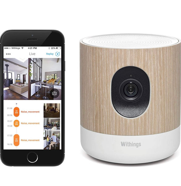 Withings/Nokia Home - Wi-Fi Security Camera with Air Quality Sensors